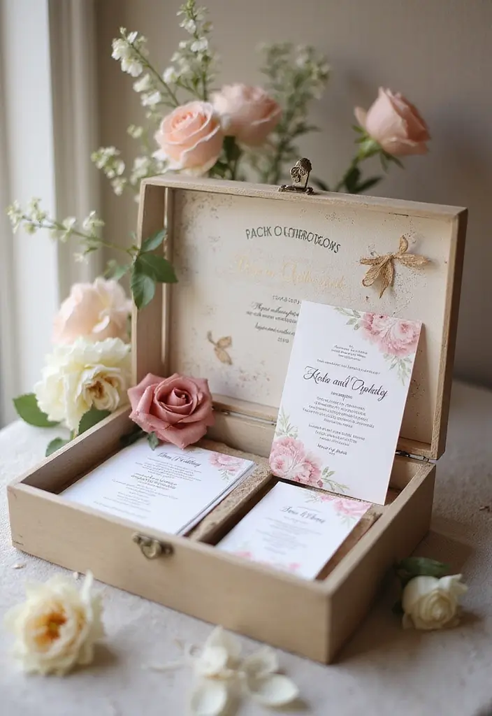 25 Keepsake Box Ideas That Preserve Memories Beautifully - 22. Wedding Memory Box