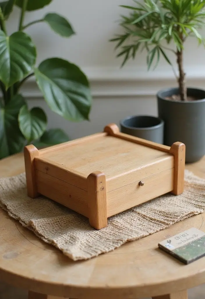 25 Keepsake Box Ideas That Preserve Memories Beautifully - 7. Eco-Friendly Keepsake Box
