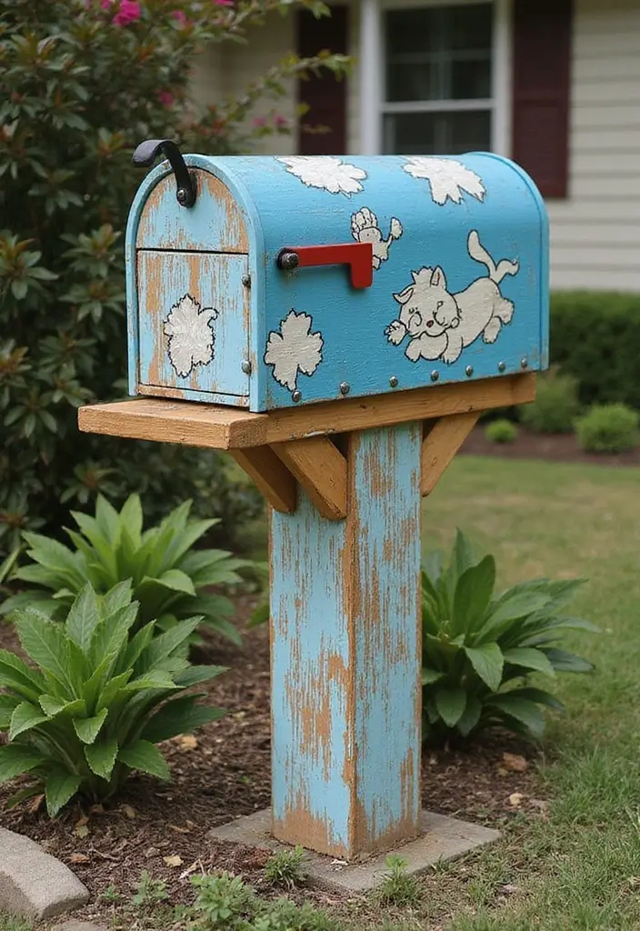 25 Letter Box Ideas That Make Receiving Mail Stylish and Creative - 17. Custom-Made Masterpieces