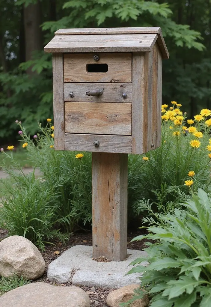 25 Letter Box Ideas That Make Receiving Mail Stylish and Creative - 7. Eco-Friendly Options