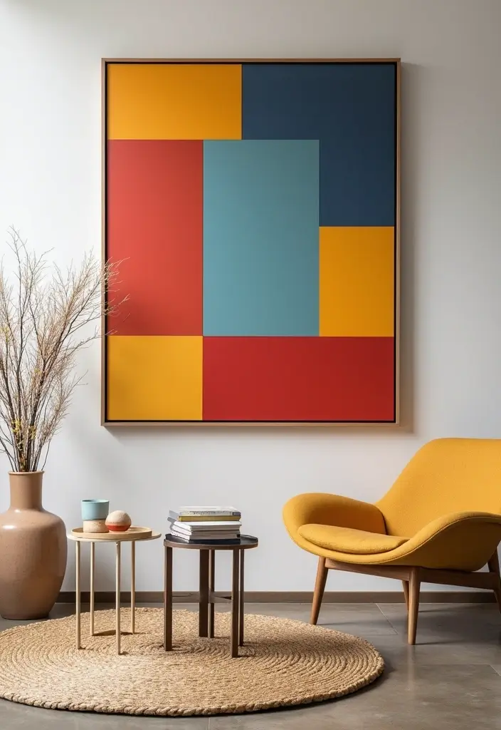 25 Matki Decoration Ideas With Paint That Are Colorful Fun and Unique - 21. Color-Blocked Beauty