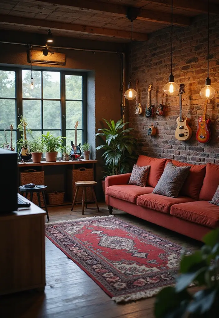 25 Minecraft Interior Decoration Ideas That Inspire Creative Game Spaces - 23. Atmospheric Music Studio