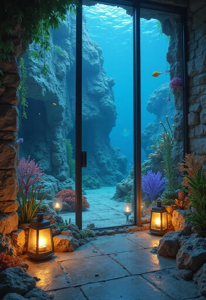 25 Minecraft Interior Decoration Ideas That Inspire Creative Game Spaces - 4. Underwater Oasis