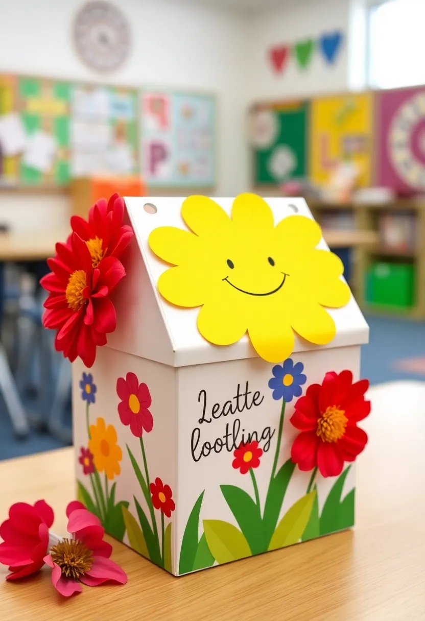 25 Minecraft Valentine Box Ideas That Are Fun for Kids - 23. Minecraft Flower Box