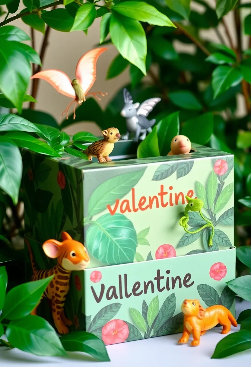 25 Minecraft Valentine Box Ideas That Are Fun for Kids - 24. Minecraft Jungle Box