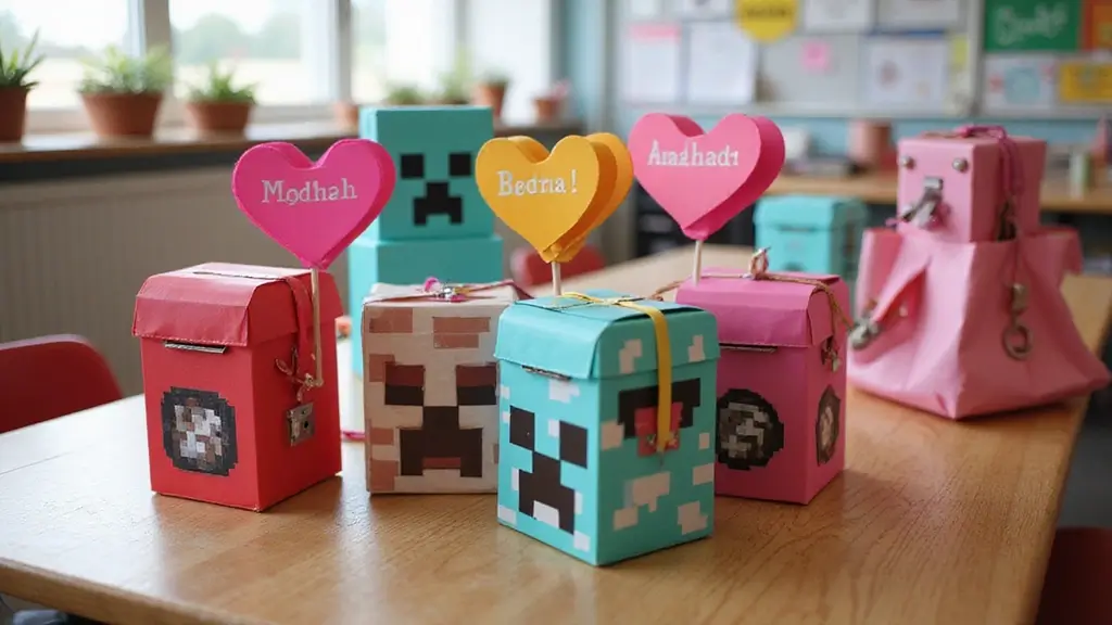 25 Minecraft Valentine Box Ideas That Are Fun for Kids