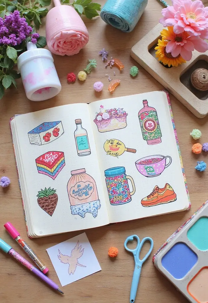 25 SKZ Journal Ideas That Are Perfect For Fans Creative and Trendy - 20. DIY Merch and Crafts