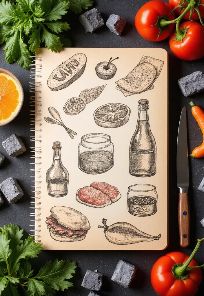 25 Summer Journal Ideas That Capture Warm Memories and Adventures - 2. Backyard Barbecue Chronicles