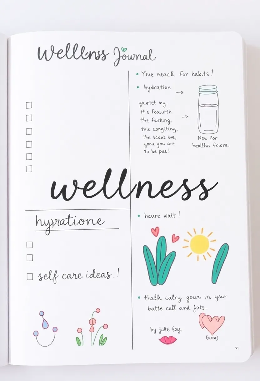 25 Summer Journal Ideas That Capture Warm Memories and Adventures - 22. Seasonal Health and Wellness Journal