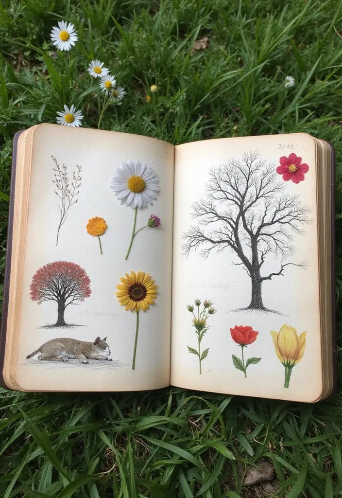 25 Summer Journal Ideas That Capture Warm Memories and Adventures - 3. Nature Walk Reflections