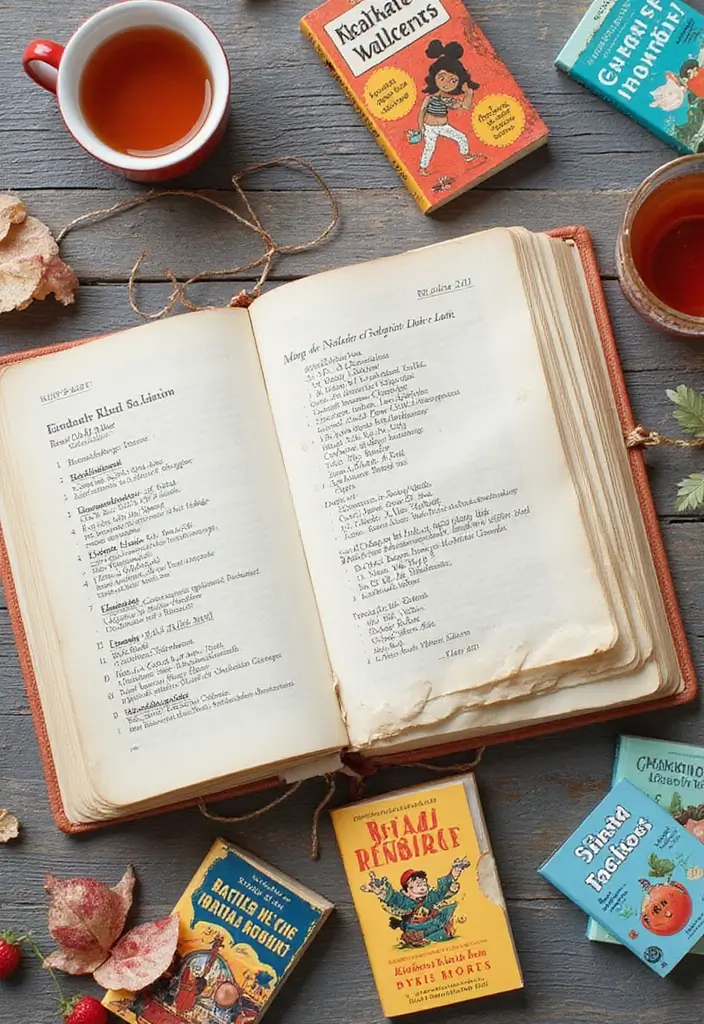 25 Summer Journal Ideas That Capture Warm Memories and Adventures - 9. Summer Reading List