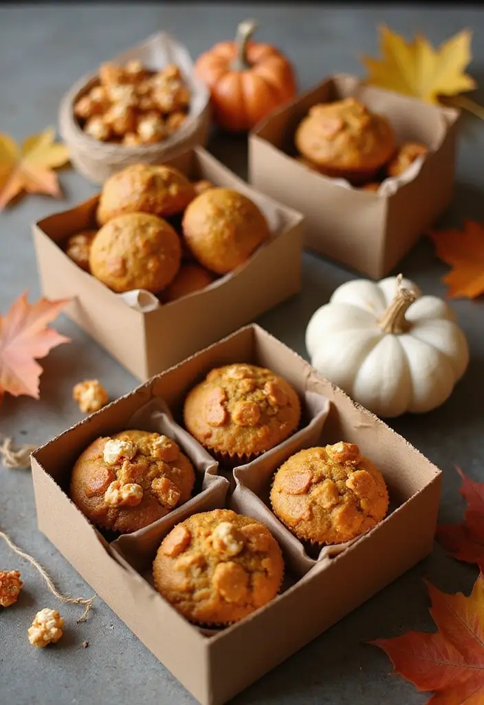 25 Treat Box Ideas That Make Any Occasion Sweeter - 1. Cozy Autumn Treat Boxes