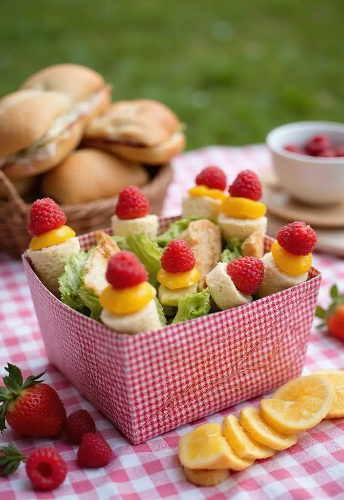 25 Treat Box Ideas That Make Any Occasion Sweeter - 14. Picnic Party Treat Boxes