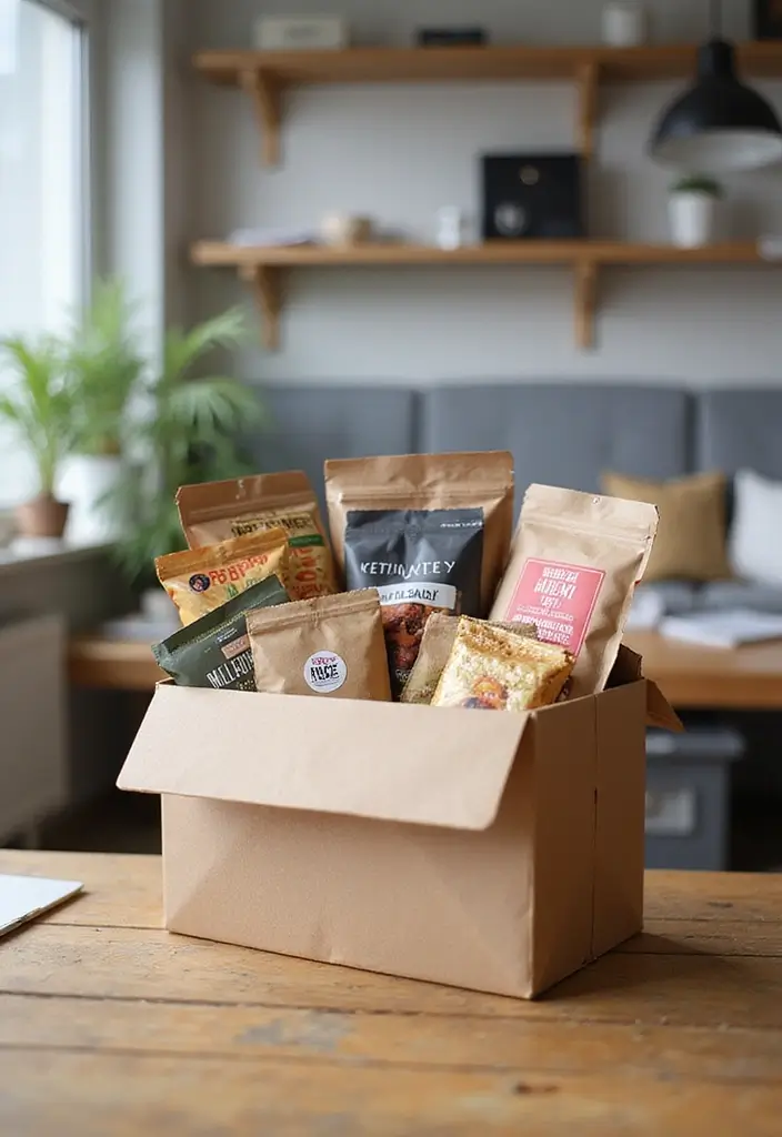 25 Treat Box Ideas That Make Any Occasion Sweeter - 16. Office Treat Box Ideas