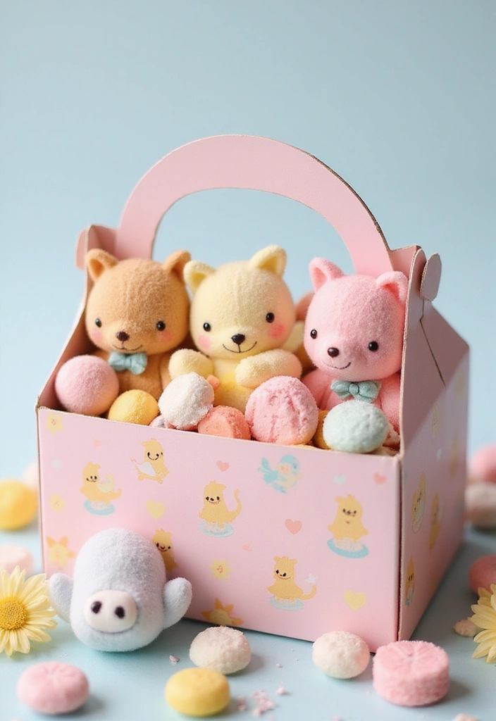 25 Treat Box Ideas That Make Any Occasion Sweeter - 17. Baby Shower Treat Boxes