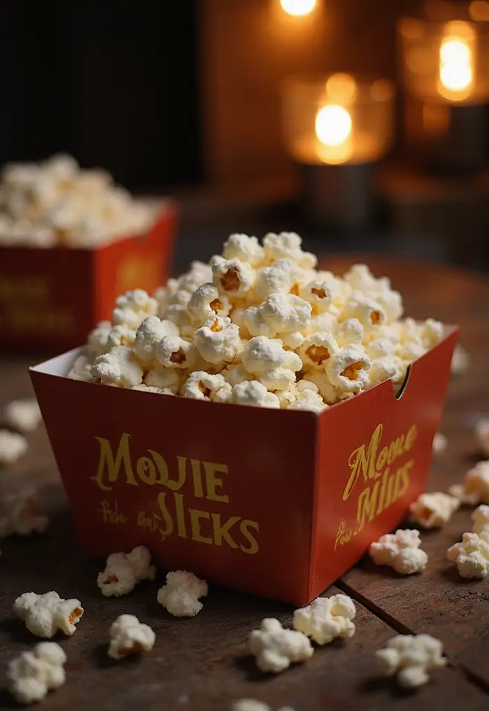 25 Treat Box Ideas That Make Any Occasion Sweeter - 7. Movie Night Treat Boxes