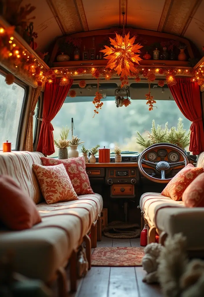 25 Van Decoration Ideas That Make Vehicles Fun and Eye-Catching - 25. Rotating Seasonal Decor