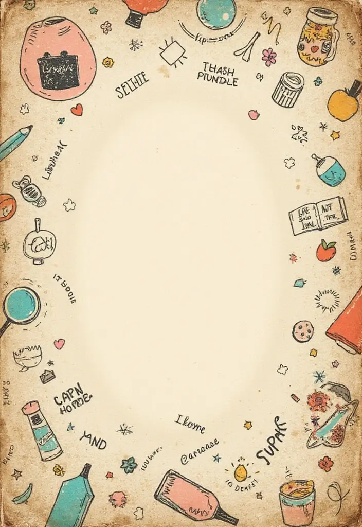 25 Vintage Junk Journal Ideas That Are Perfect For Creative Memory Keeping - 16. Hand-Drawn Doodles