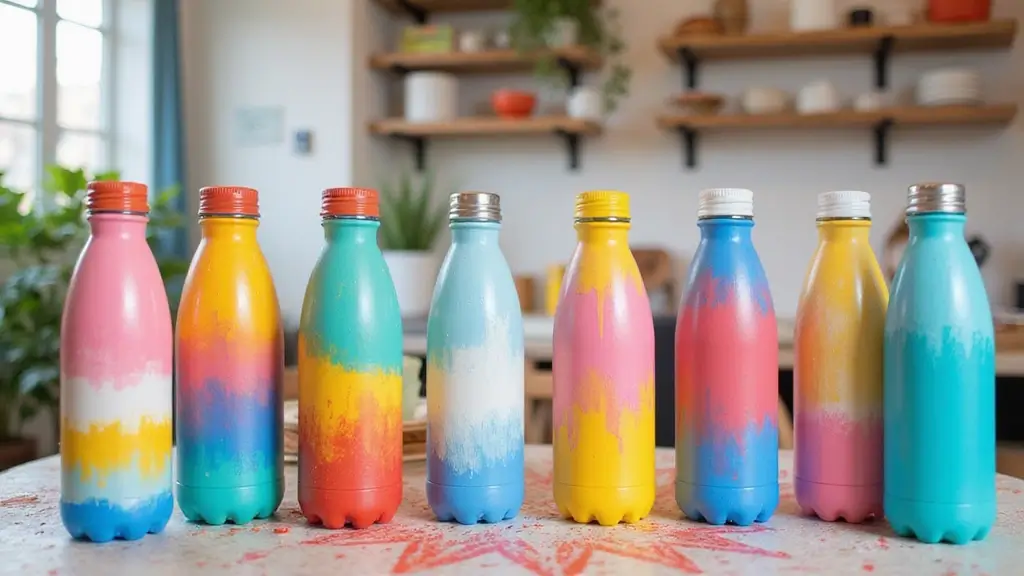 25 Water Bottle Painting Ideas That Make Hydration Fun and Personalized