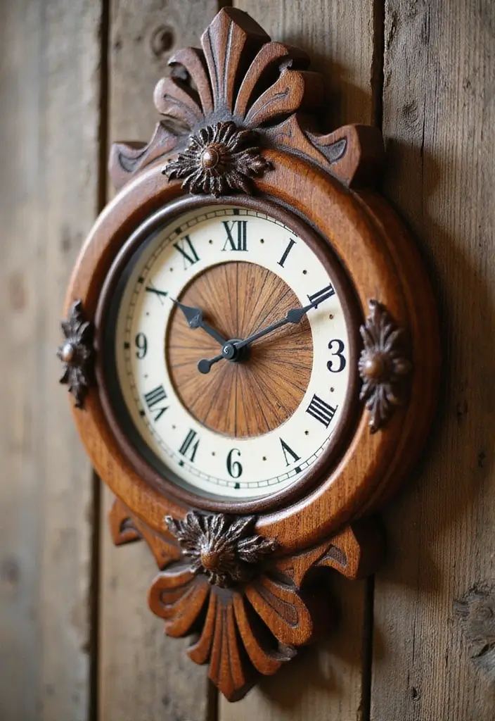 25 Wood Craft Ideas That Transform Simple Wood Into Art - 13. Wooden Wall Clocks