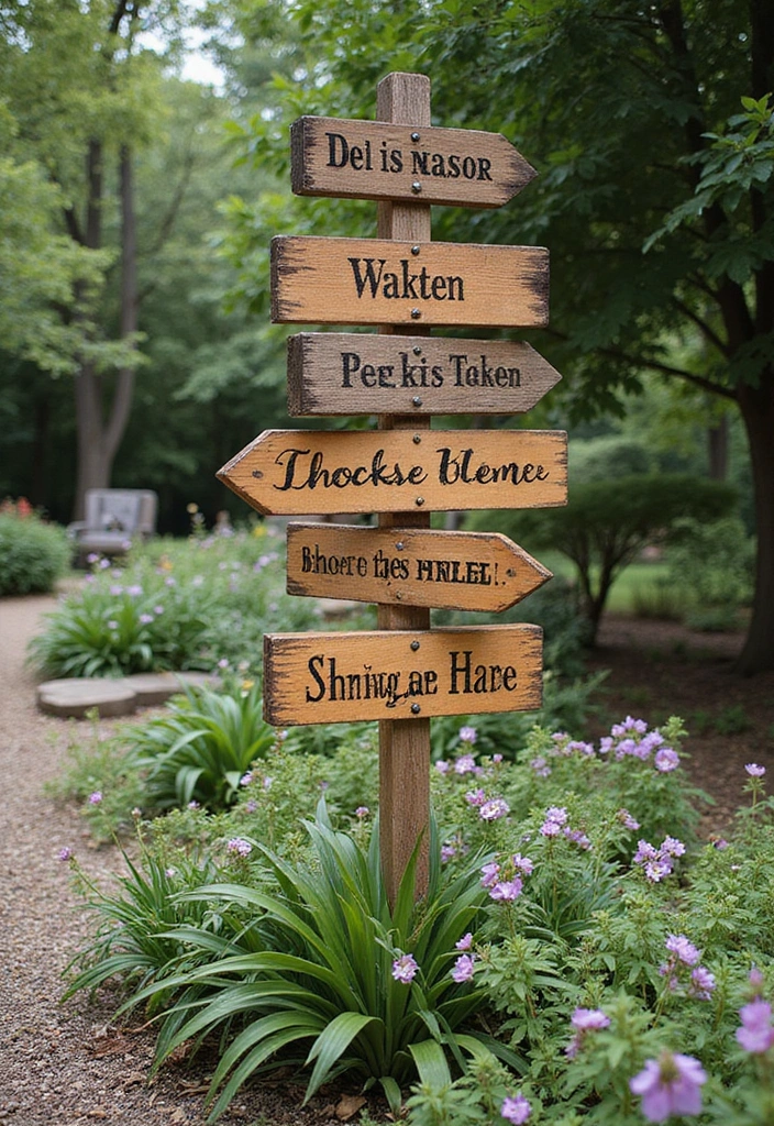 25 Wood Craft Ideas That Transform Simple Wood Into Art - 19. Wooden Signboards