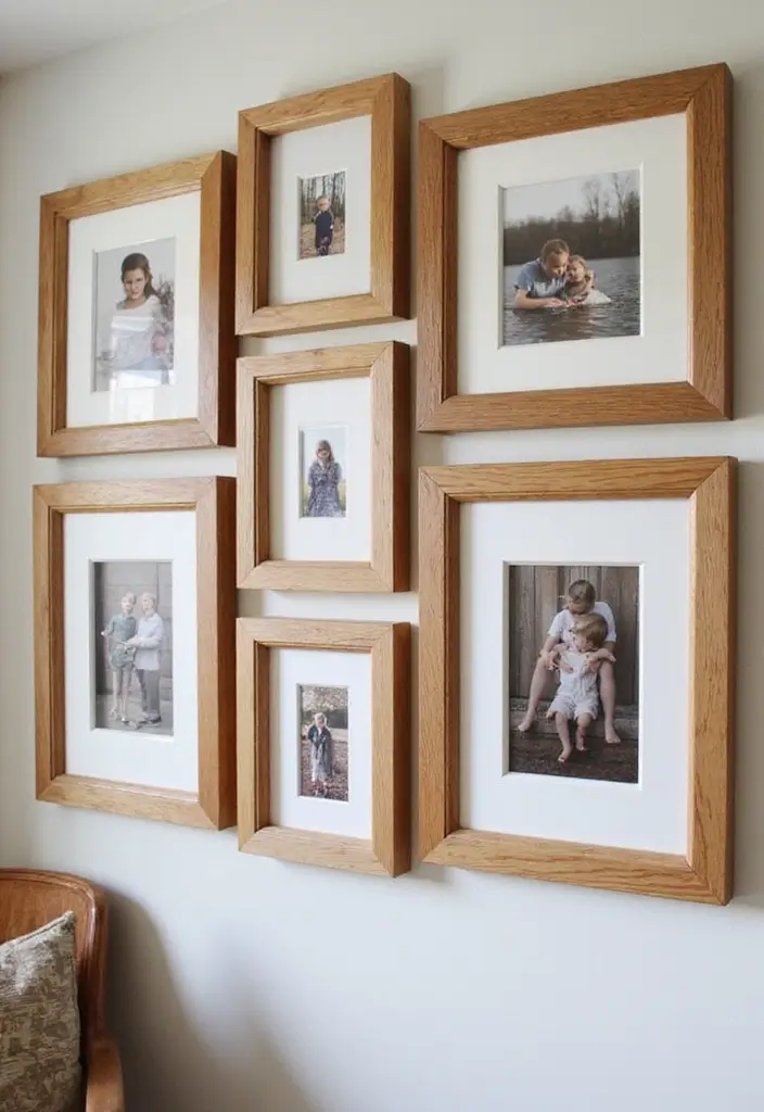 25 Wood Craft Ideas That Transform Simple Wood Into Art - 3. Wooden Picture Frames