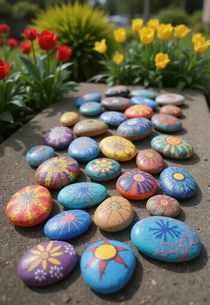 26 Art And Craft Decoration Ideas That Make DIY Projects Fun and Beautiful - 17. Painted Rock Decorations