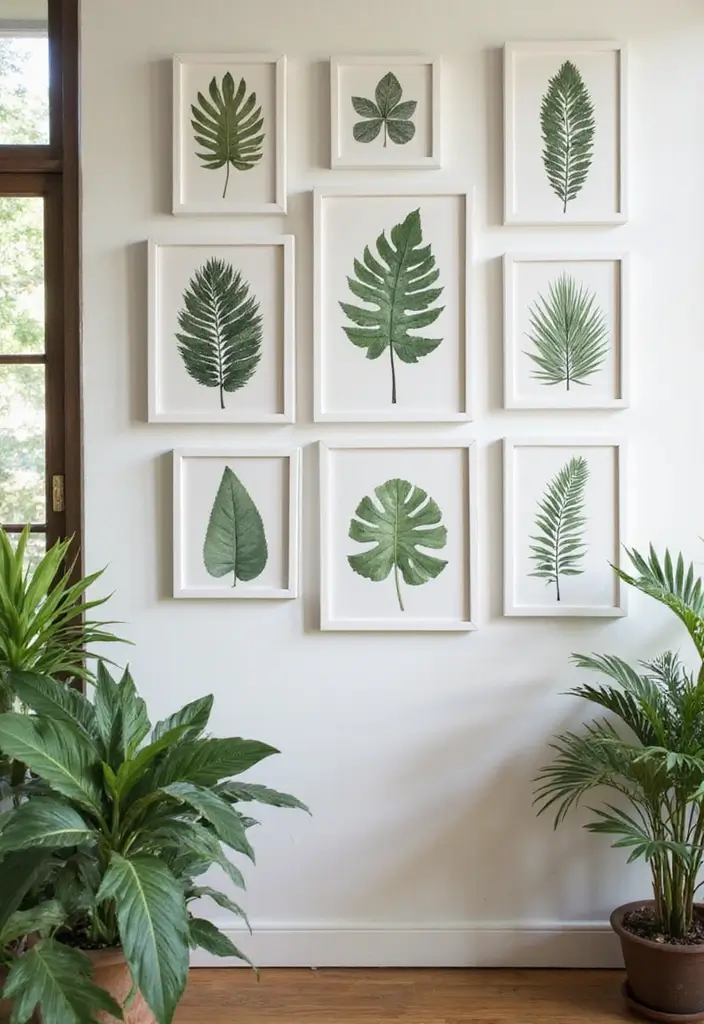 26 Art And Craft Decoration Ideas That Make DIY Projects Fun and Beautiful - 4. Natural Leaf Prints