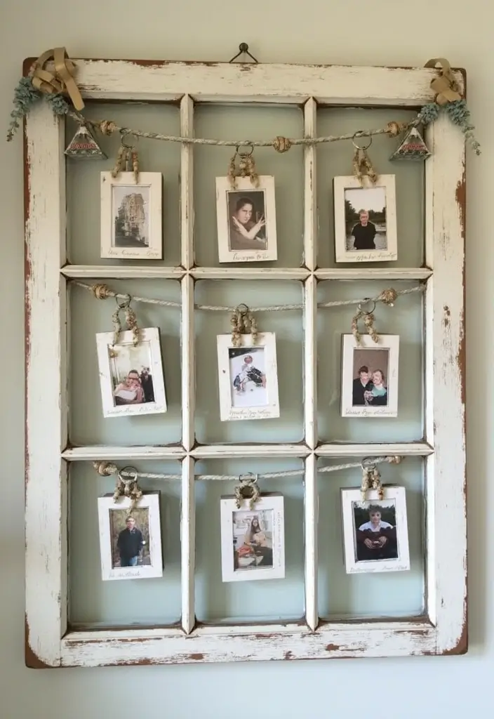 26 Art And Craft Ideas That Inspire Creativity For Everyone - 19. Upcycled Window Frame Displays