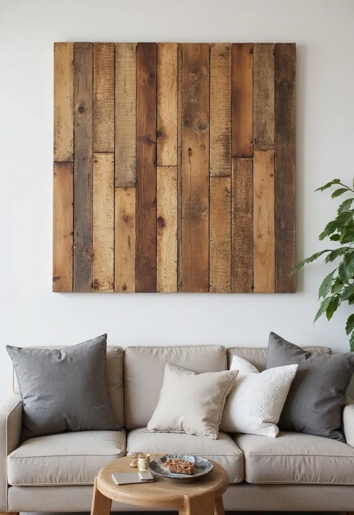 26 Art And Craft Ideas That Inspire Creativity For Everyone - 4. Pallet Wood Wall Art