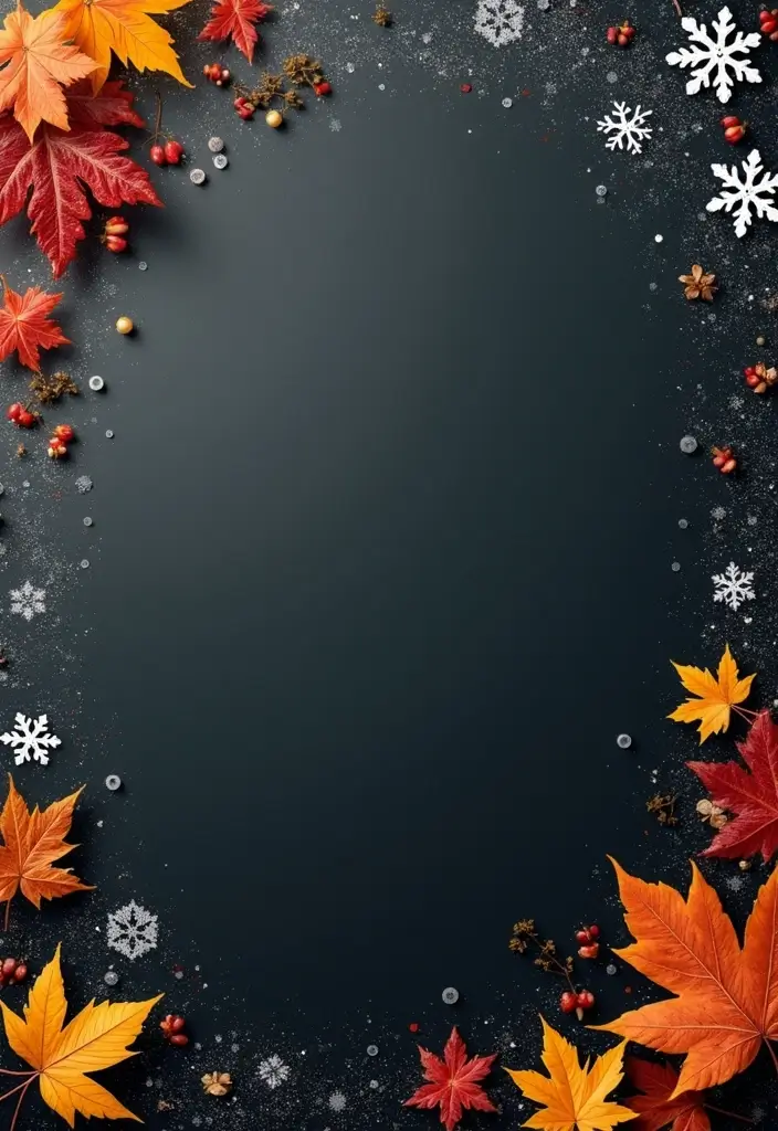 26 Blackboard Decoration Ideas That Make Teaching Stylish and Interactive - 1. Seasonal Themes