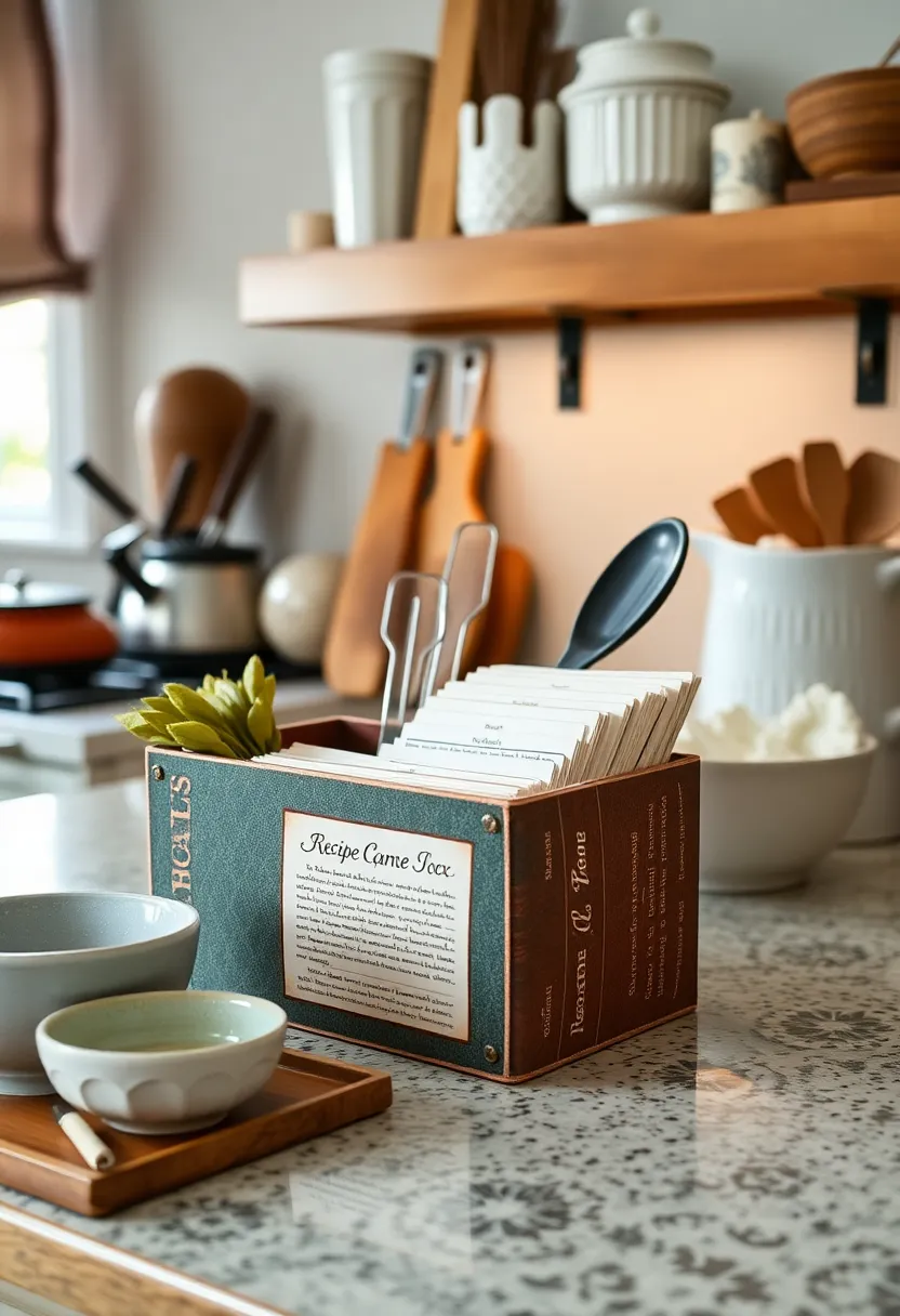 26 Book Box Ideas That Turn Books Into Creative Storage - 15. Recipe Book Box