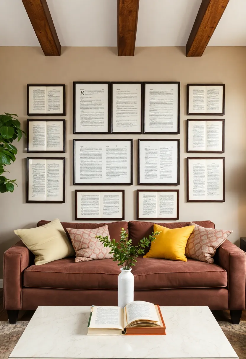 26 Book Box Ideas That Turn Books Into Creative Storage - 17. Book Themed Wall Art