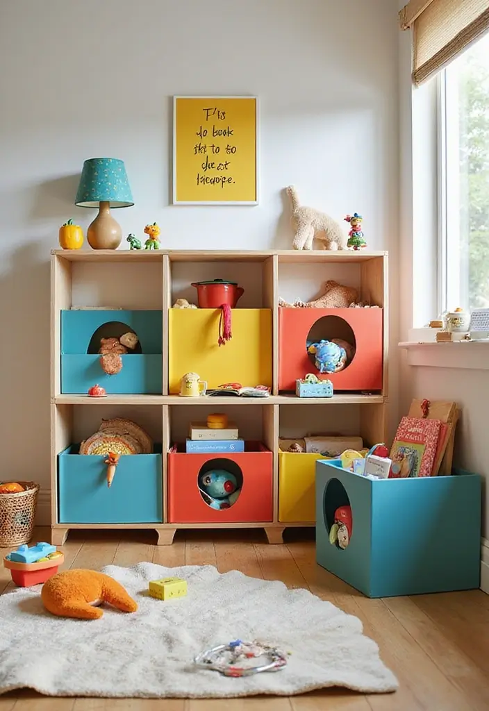 26 Book Box Ideas That Turn Books Into Creative Storage - 4. Book Box for Kids' Toys