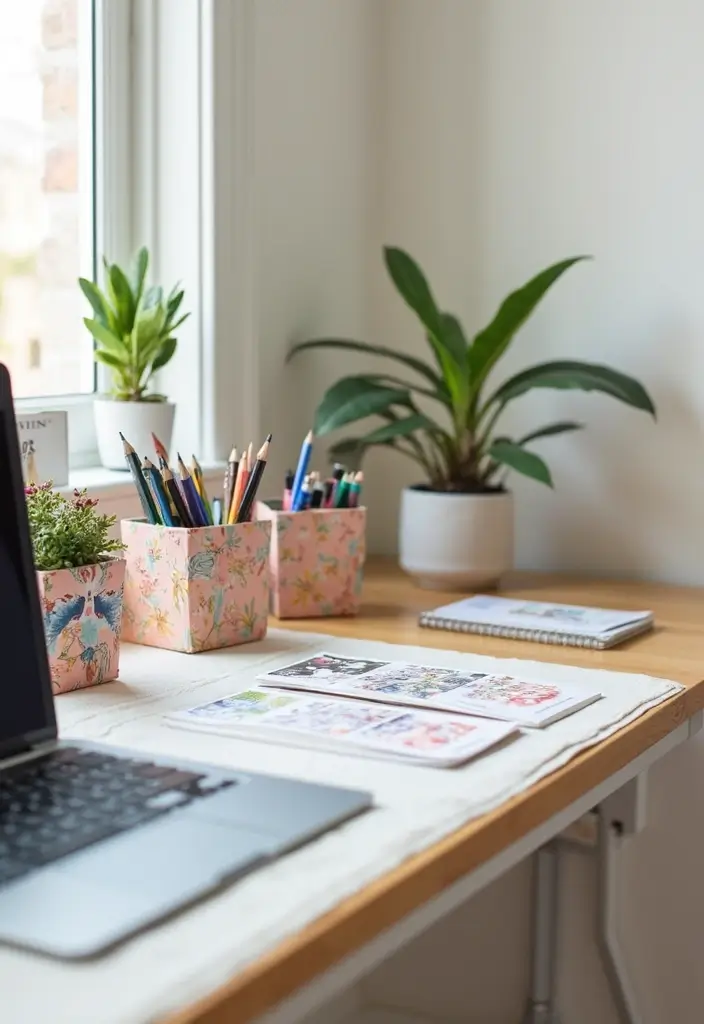 26 Box Ideas That Inspire Creative DIY Projects for Any Occasion 17. Office Supply Organizers