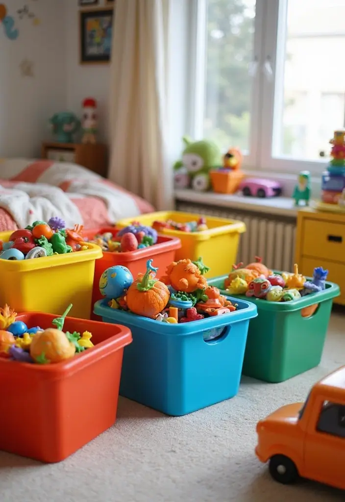 26 Box Ideas That Inspire Creative DIY Projects for Any Occasion 23. Kids Toy Storage Boxes