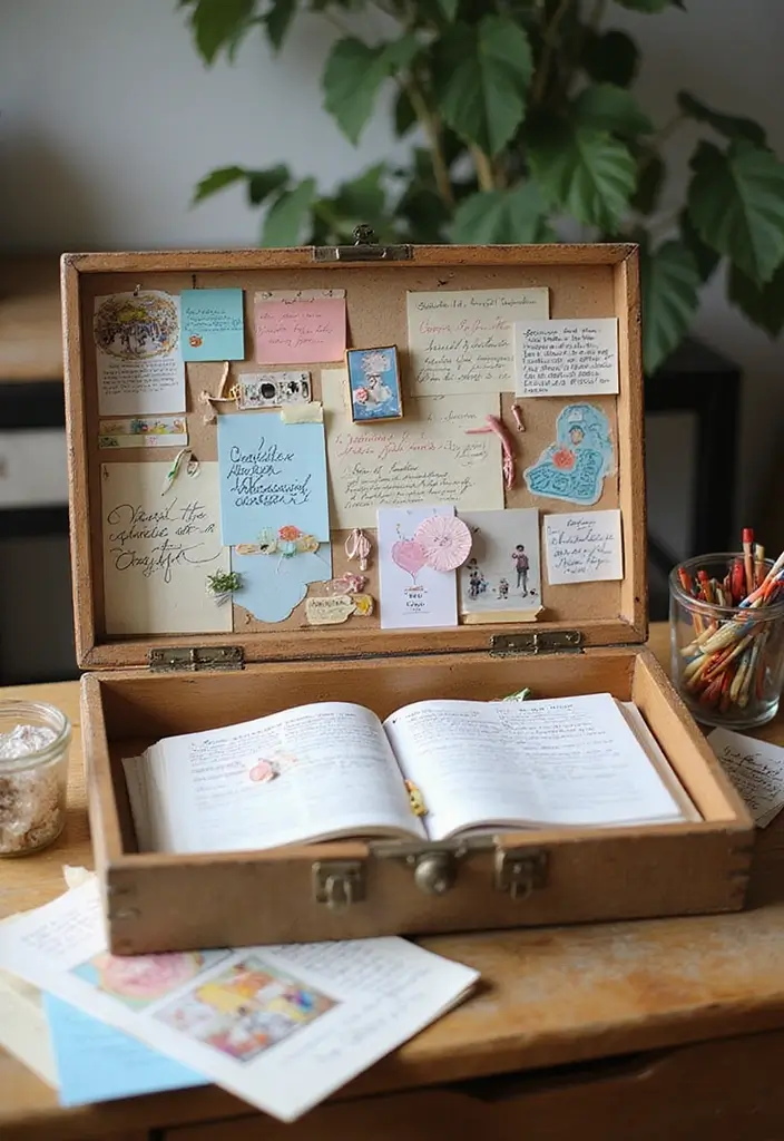 26 Box Journal Ideas That Store Memories and Keep Notes Organized 24. Hobbies Journal Box