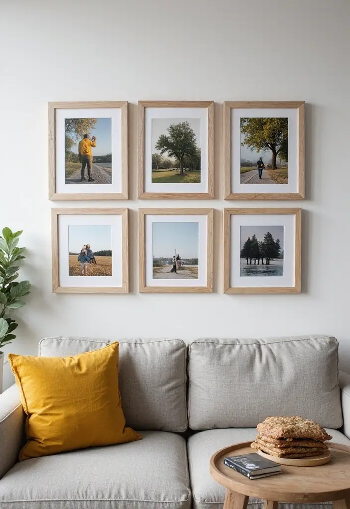 26 Camera Decoration Ideas That Make Photography Gear Fun and Stylish - 16. Creative Photo Frame Displays