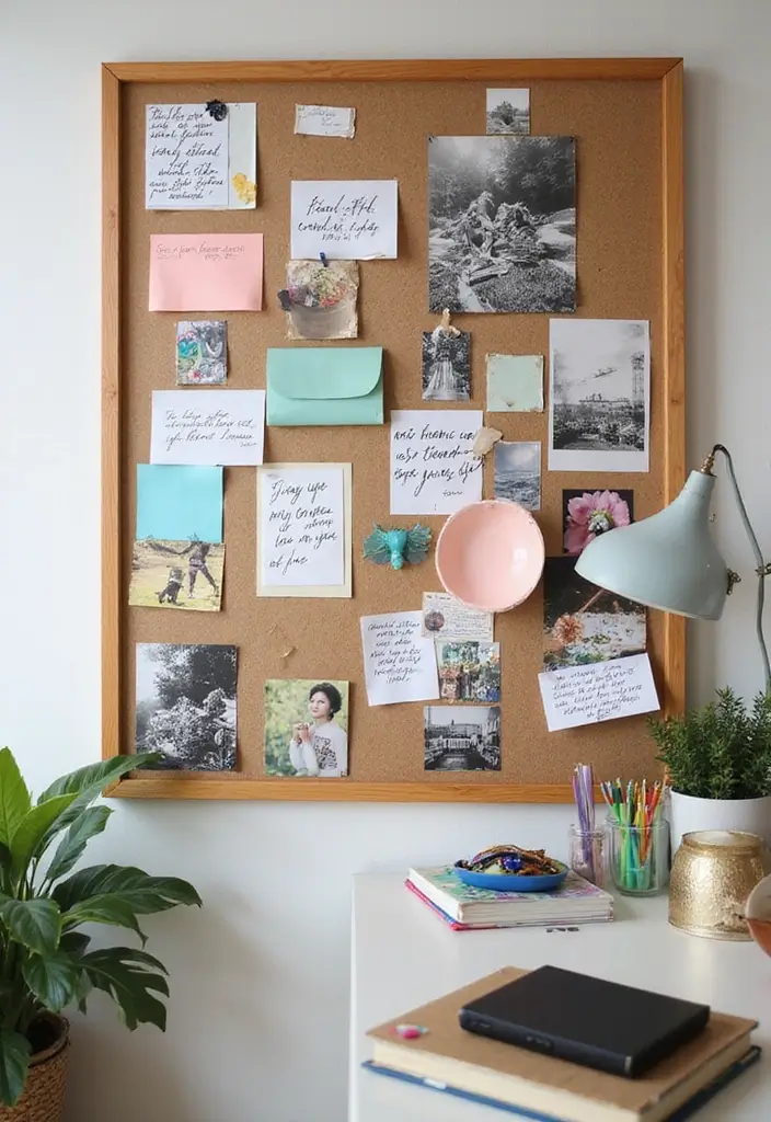 26 Cardboard Box Decoration Ideas That Transform Storage Into Fun Decor - 10. Cardboard Bulletin Boards