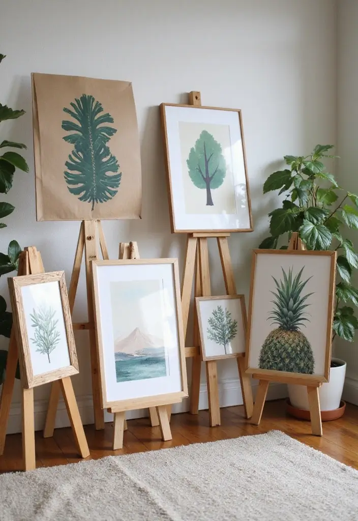 26 Cardboard Box Decoration Ideas That Transform Storage Into Fun Decor - 22. Cardboard Art Displays