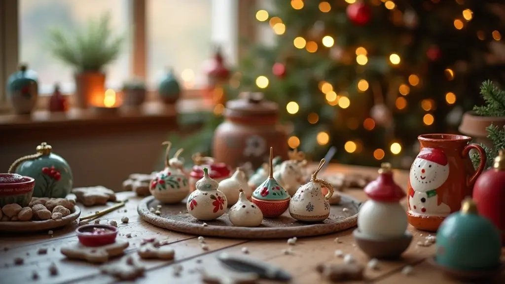 26 Christmas Pottery Painting Ideas That Bring Holiday Cheer to Your Home