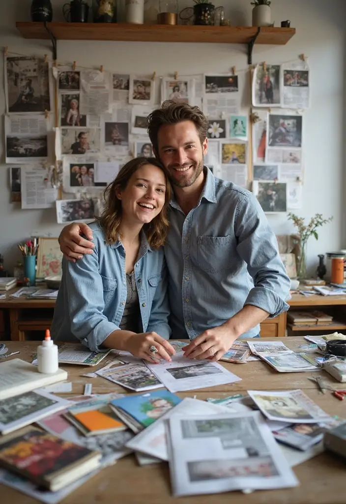 26 Couple Craft Ideas That Inspire Fun Creative Dates - 3. DIY Vision Boards