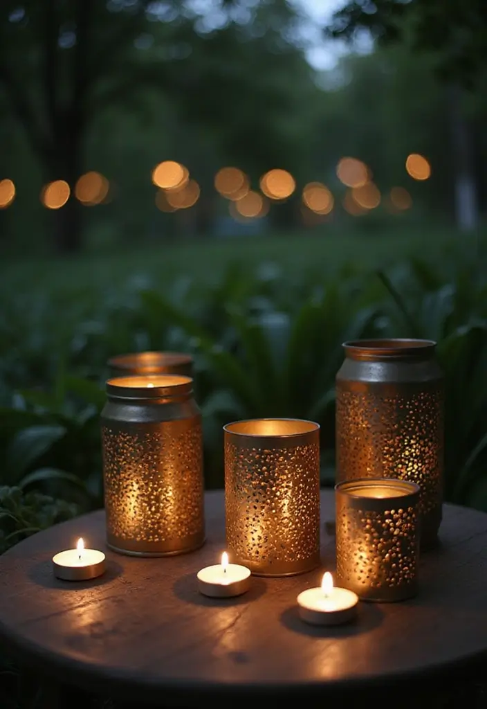 26 Craft Ideas Adults Will Love For Relaxation and Creativity 42 26 Craft Ideas Adults Will Love For Relaxation and Creativity - 8. Tin Can Lanterns