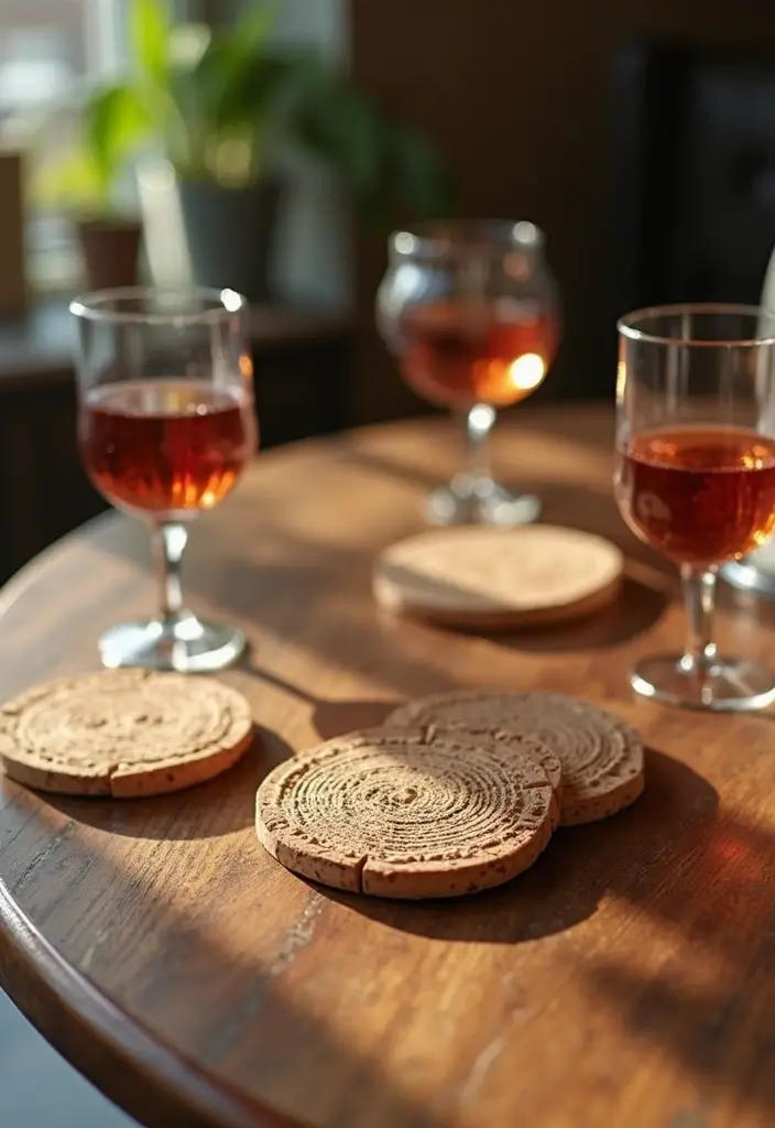 26 Craft Ideas Adults Will Love For Relaxation and Creativity 43 26 Craft Ideas Adults Will Love For Relaxation and Creativity - 9. Wine Cork Coasters