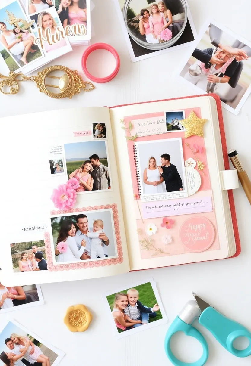 26 Craft Journal Ideas That Make Your Projects Stand Out - 13. Photos and Memories Scrapbook