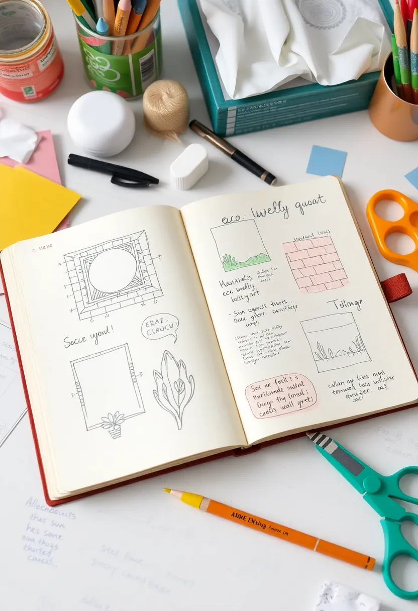 26 Craft Journal Ideas That Make Your Projects Stand Out - 21. Eco-Friendly DIY Wall Art Ideas