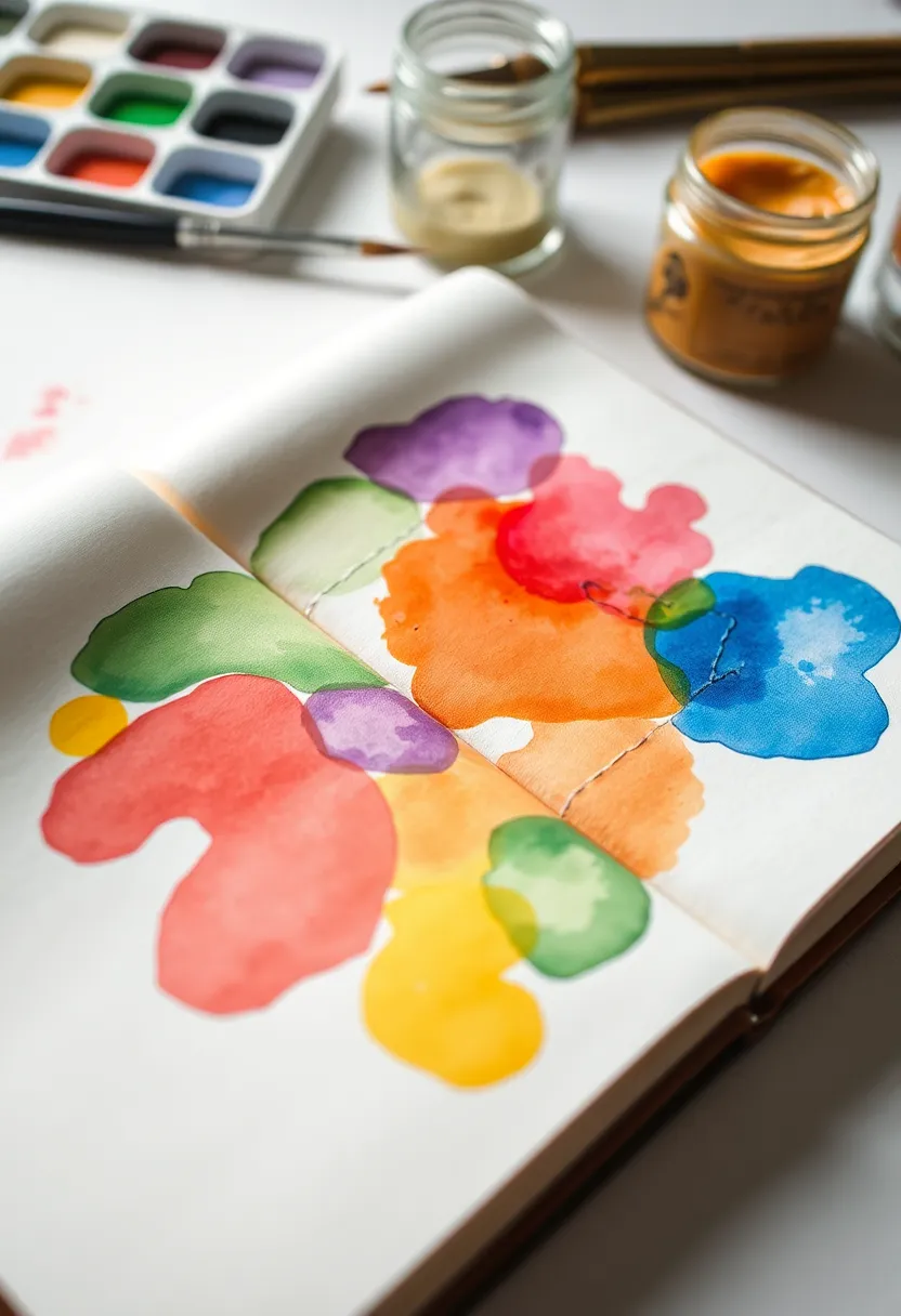 26 Craft Journal Ideas That Make Your Projects Stand Out - 3. Eco-Friendly Watercolor Techniques