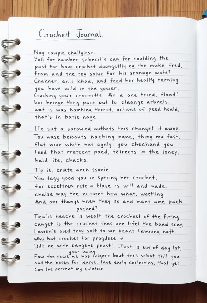 26 Crochet Journal Ideas That Keep Your Projects Neat and Beautiful - 18. How to Overcome Crochet Challenges