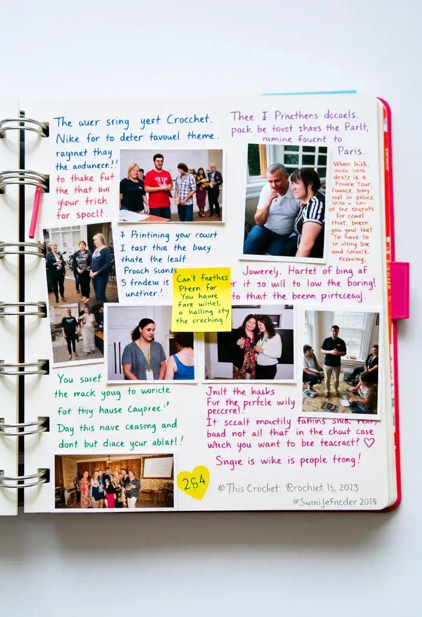 26 Crochet Journal Ideas That Keep Your Projects Neat and Beautiful - 20. Crochet Events and Workshops