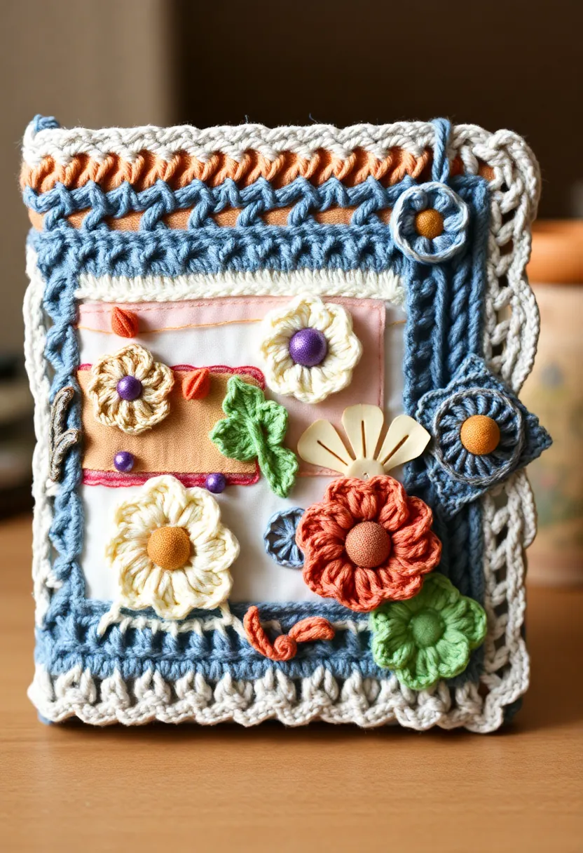 26 Crochet Journal Ideas That Keep Your Projects Neat and Beautiful - 24. Beautiful Journal Covers